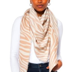 INC Zebra Print Wrap